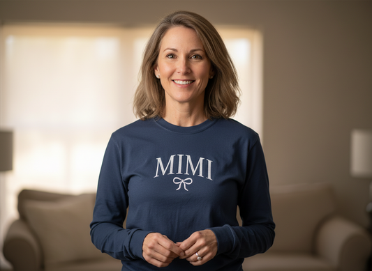 Mimi Bow Long Sleeve Shirt