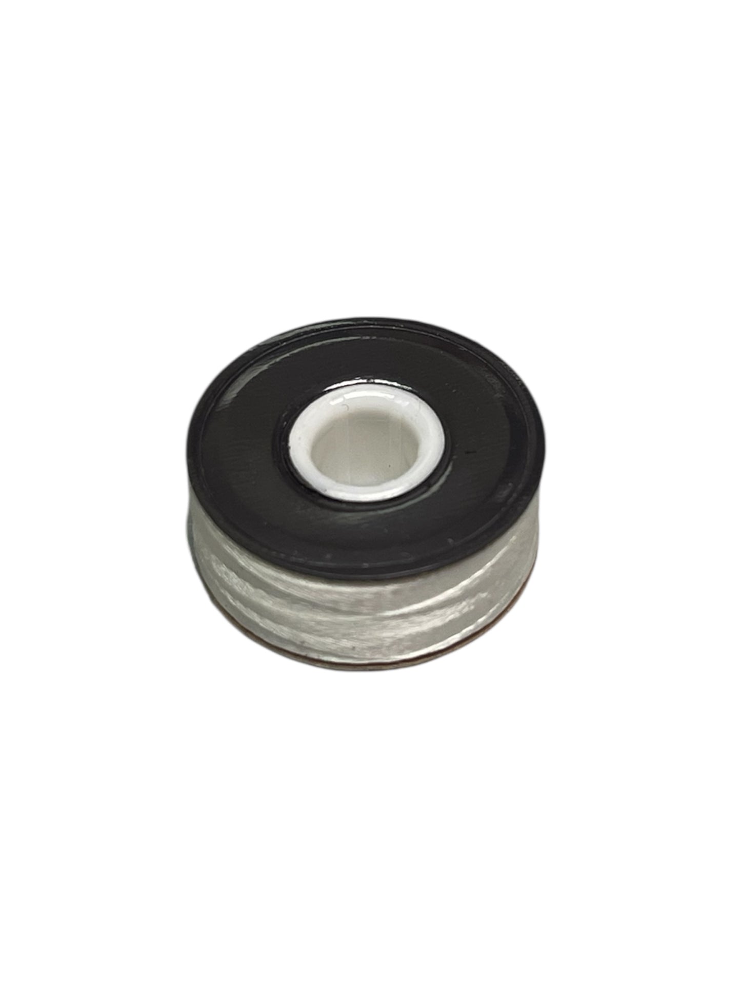 White Madeira Magnetic Sided Bobbin Size L Embroidery 1CT and 10CT